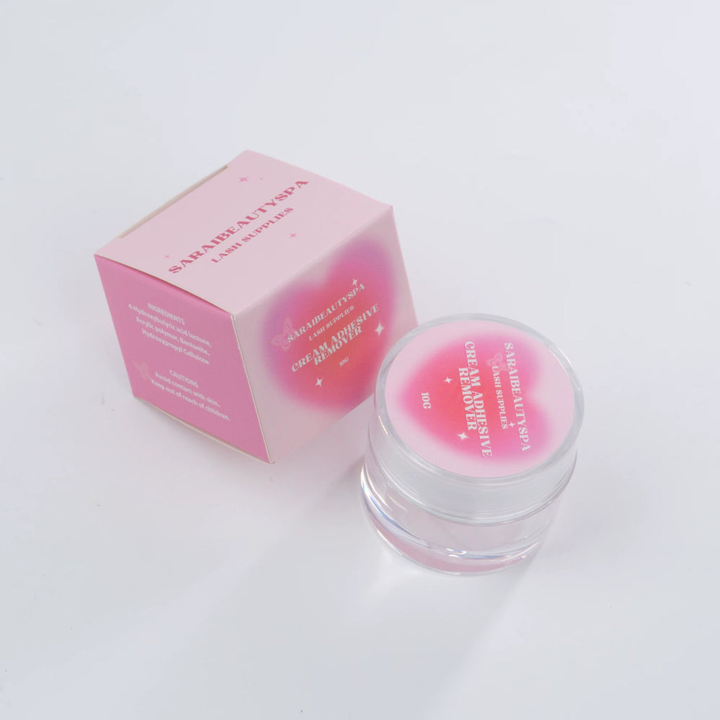 Cream adhesive remover