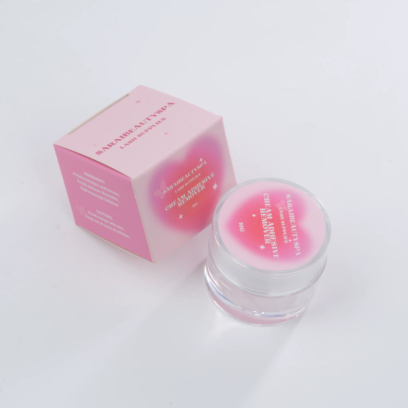 Cream adhesive remover